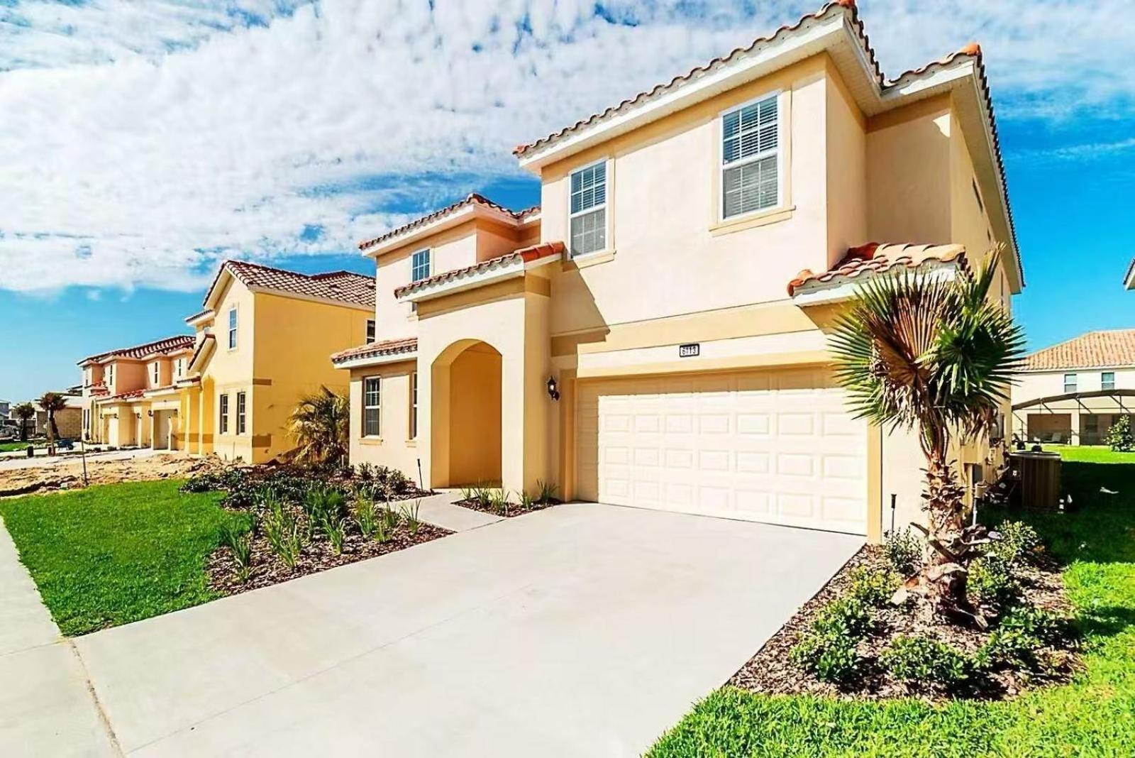 Elegant King Queen Suite Rms -Private Bath-5 Star Resort-Pool-Spa-Club-Disney-Water Park-Wifi Available Davenport Exterior photo